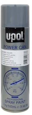 UPol Power Can Wheel Silver Aerosol 500ml