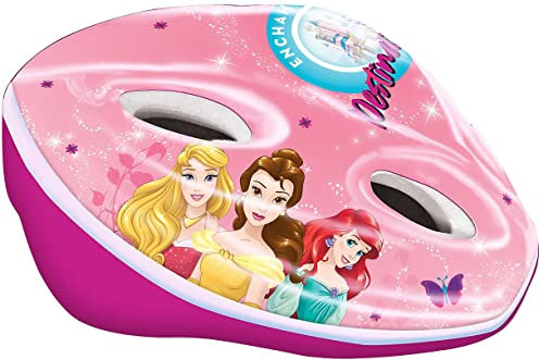 Disney 002208061 Casque de vélo Simple Minnie (52-56 Unisex-Adult, Rose, Taille Unique