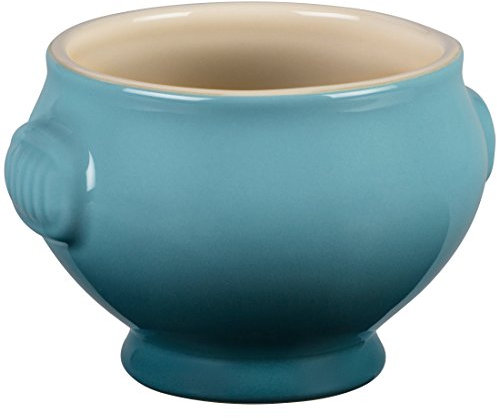 Le Creuset Heritage Stoneware Soup Bowl, 20-Ounce, Caribbean