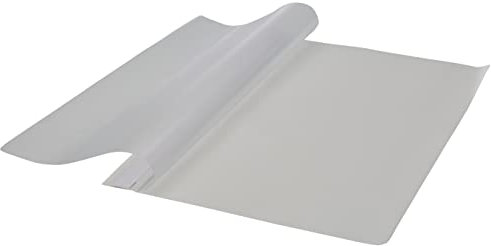 OFFICER PRODUCTS 21101111-14 A4 Weiß, Sichthefter Kunststoff aus PP-Folie 100/170 μm, mit transparentem Deckel, 1 Stück