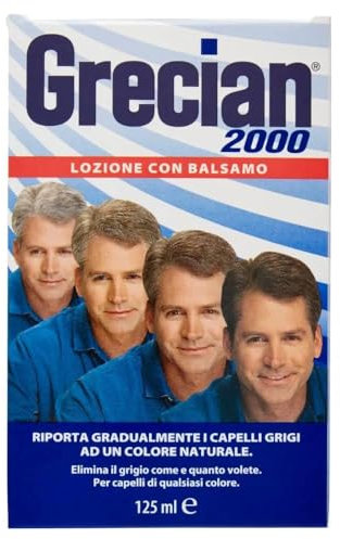 Grecian 2000 Hair Color Lotion mit Conditioner, entfernt Grau, stellt allmählich die natürlich aussehende Farbe wieder her, 125 ml