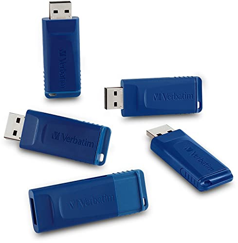 Verbatim 16gb Usb Flash Drive lecteur USB flash 16 Go USB Type-A Bleu - Lecteurs USB flash (16 Go, USB Type-A, Slide, Bleu)