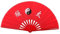 Rhumen 35 cm ventilador de bambú chino Tai Chi Kung Fu plegable ventilador