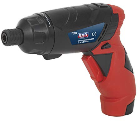 Sealey CP36B Lithium-Ion Cordless Screwdriver, 26 Pieces, Red