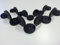 EPDM Gummischeiben, Unterlegscheiben, Gummiunterlegscheiben, Dichtscheiben (100, M8x25x5mm)