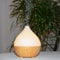 Zen'Arôme - Diffusor Leo - Luftbefeuchter für ätherische Öle - Ultraschall-Aromatherapie-Vernebler - Elektrische Duftlampe für Raumduft mit LED-Beleuchtung und USB-Netzteil - Leise und kompakt