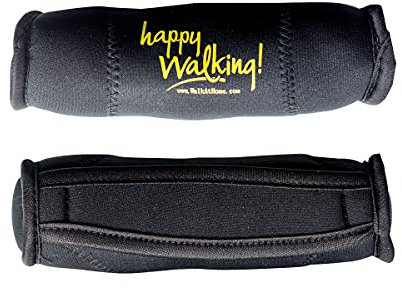Walk at Home Happy Walking Handgewichte Sets für Damen oder Herren, 0,9 kg Gewichte, Neopren-Hantel, Gehgewichte für Heimtraining, Training, Cardio-Wunder, Heim-Fitnessstudio