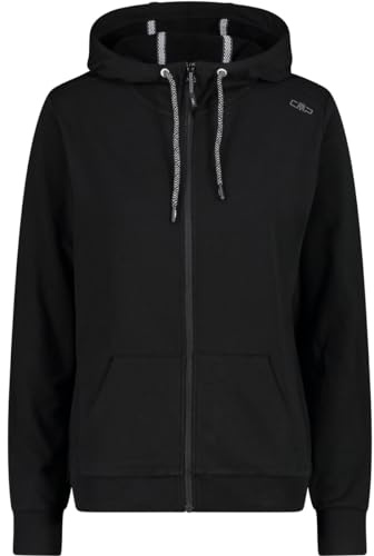 CMP Damen Damen-sweatshirt aus Stretch-fleece mit Fester Kapuze Fleecejacke (1er Pack)