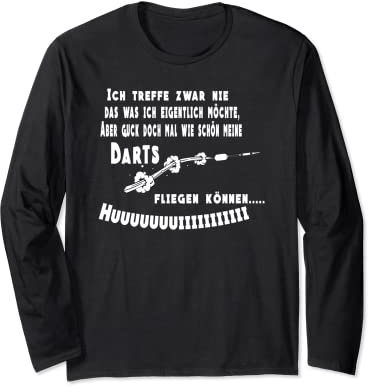 Huuuuuuiiiiiiii, Dart T Design | Darten | Darts | Design Langarmshirt