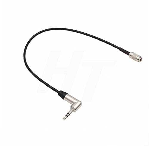 HangTon Timecode Cable for Tentacle Sync to Canon R5C C400 Camera UltraSync One 3.5mm TRS to DIN 1.0/2.3 30cm