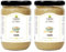 Tahini Libanés Auténtico - 100% Pasta de Sésamo - Rico en Proteínas, Fibras y Antioxidantes, Vegano - Ideal para Hummus y Salsas - Certificado de Comercio Justo - 2x330g - Terroirs du Liban.