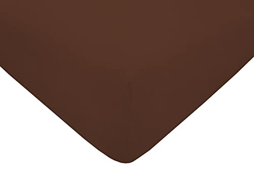 Dukal | Bezug für Massageliegen | 75-80 x 195-200 cm | aus hochwertigem Frottee-Stretch | 75% Baumwolle / 25% Polyester | Farbe: braun