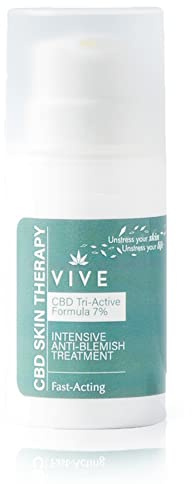 VIVE SkinCare Therapy - Intensive Anti-Blemish Treatment Face Cream - 30 ml Airless Pump - Anti-Redness - Face Cream for Mature Skin - Intense Hydration - Face Cream for Dry Skin