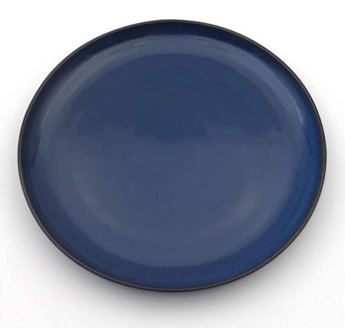 Assiette plate Saisons Midnight Bleu Nuit - D 26.5 cm