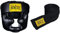 BENLEE Rocky Marciano Kopfschützer Full Protection, Schwarz, S/M & BENLEE Unisex-Adult Rocky Marciano Boxbandagen, Schwarz, 3m