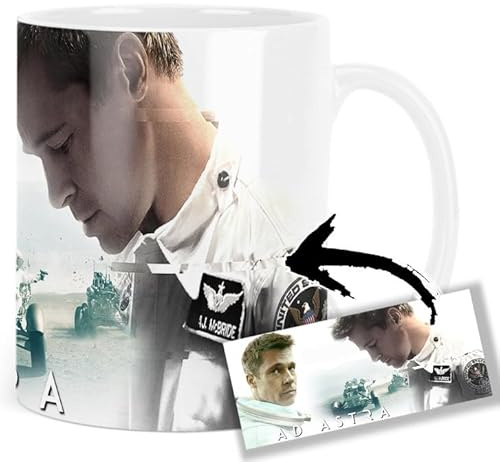 Ad Astra Brad Pitt Tasse Keramikbecher Mug