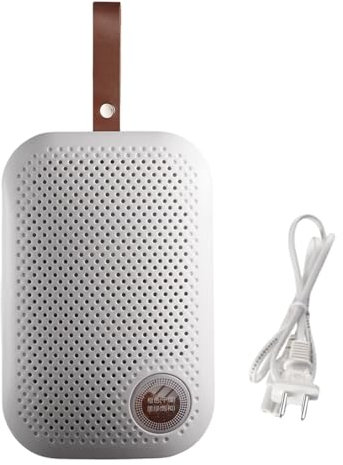 Kasmole Deshumidificador de Armario eléctrico, deshumidificador de calefacción de Alta eficiencia, Productos domésticos para Eliminar la Humedad para estanterías, zapateros, armarios y