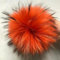 XIUPO Echtfell Pompom Fellbommel mit Schnalle Pompom Kugeln Fellbommel Bommel für Schals Hüte Taschen DIY Zubehör