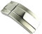 VISIYUBL Uhrenarmband, passend für Rolex DAYTONA, SUBMARINER GMT, Yacht-Master, Oyster-Design, Silber, 16mm Edelstahl
