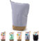 Boziee Federmäppchen Teleskopisch 2-in-1 Standmäppchen, Federtasche für Mädchen, Schüttelpenal für Teenager Schulmäppchen Pencil Case Geschenk für Schule & Büro (Grau)