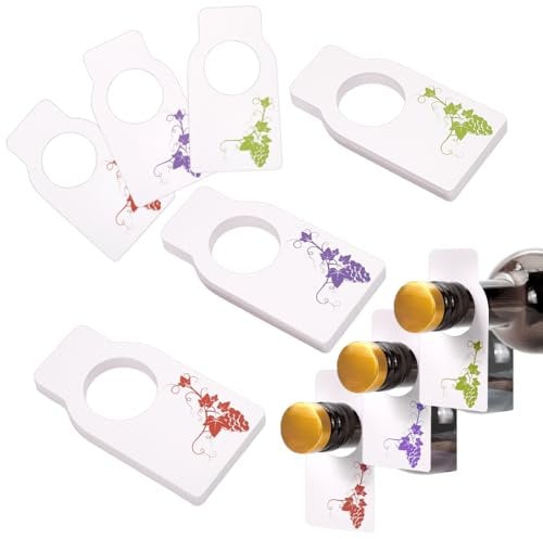 FINGERINSPIRE 60 Pcs Wine Cellar Tags 3 Colors Paper Wine Bottle Neck Labels 31.5mm Hole Printable Blank Wine Gift Tags Personalized DIY Wine Bottle Tags Blank Vintner Tags for Party Bar