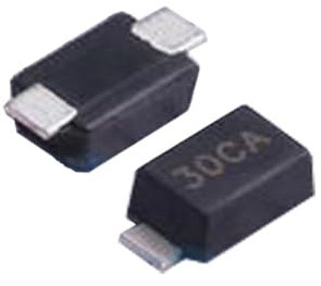 TVS-Diode, bidirektional, Vrwm: 30 V, SOD-123F, SMFJ30CA, 20 Stück