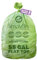 Simply Bio Lot de 12 sacs poubelle compostables à dessus plat, très épais et très épais, 2 mm, 208,2 litres, pour pelouse, cour et restaurant, ASTM D6400, US BPI, certifié OK Compost Home