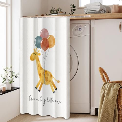 Cammeciso Blackout KüChenvorhäNge,Schrank Vorhang FüR Schieben,Scheibengardinen,Scheibengardinen Blickdicht,Noren Selbstklebend,Beschattung Und BelüFtung,FüR KüChe,Kleiderschrank,Badezimmer