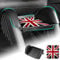 FDAIUN Mittelkonsole Aufbewahrungsbox Armlehne Organizer Tray für Mini Cooper J01 J05 2024 Zubehör Ablagefach in der Mittelkonsole Mini Zubehör (Schwarz und rot)