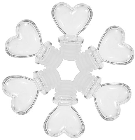 IMIKEYA Multi-functional Bottle Plugs 6pcs Plastic Bottle Caps for Aroma Diffuser