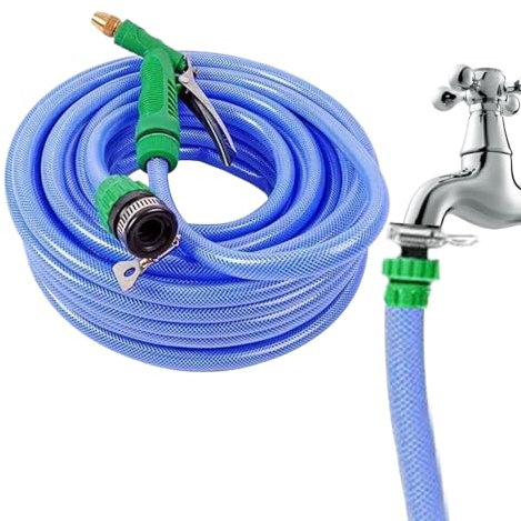 Tubo da giardino estensibile 30 metri con ugello di 10 funzioni - Tubo flessibile anti-torsione per irrigazione del, lavaggio auto, irrigazione delle piante e pulizia degli esterni