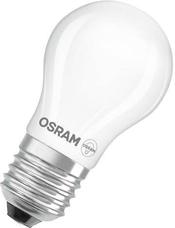 Osram LED Star Classic P 40 Filament 2700 K 3,4 W 470 lm | LED Star Classic P 40 Filament, LED Lamps, Weiß, 45 mm dia, 15000 h, 1-Pack