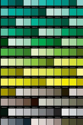 Pantone Notebook: Cool Notebook, Gimmick, Present, For Artists, 120 Pages With Lines