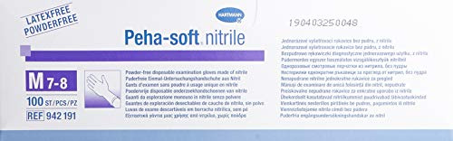 Peha Soft nitrile Unt.handsch.puderfr. unsteril M 100 stk