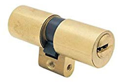 Tesa Assa Abloy T6S53343L Cilindro de Leva Larga, Latonado, 33 x 43 mm