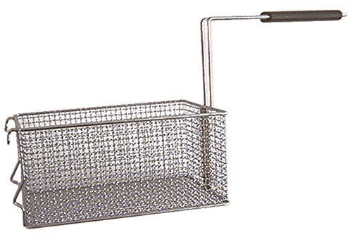 Elframo - Cesta de freidora para freidora EM12, EB6, EB6+6, longitud 265 mm, B1 180 mm, H1 120 mm, H2 215 mm, L1 265 mm, L2 480 mm, acero cromado