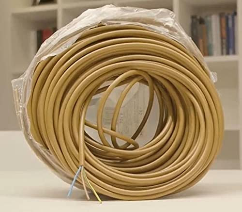 triveneta Cavo Elettrico Tripolare Filo Rame 3x1,5 Mm Ltc Fs18 per Impianto Casa 100 Metri