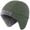 Connectyle Herren Mütze mit Fleece gefüttert, Thermo-Schädel mit Ohrenschützern, Wintermütze, Armee-grün, Large