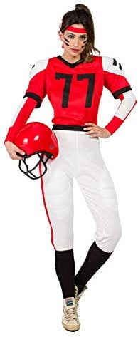 Kimokawaii RUGBY Kostüm Rot T-XS