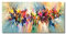XIAONI Tableau Peinture Moderne,Paysage De Fleurs Colorées Modernes Abstraites Peintures À l'huile Peintes À La Main pour Le Salon Décorations pour La Maison De La Chambre À Coucher, 50XCm (19