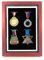 Teca Espositore in vero legno per medaglie | Porta Medaglie, Sport Medal Hanger - Display Rack (13x9.4inch)