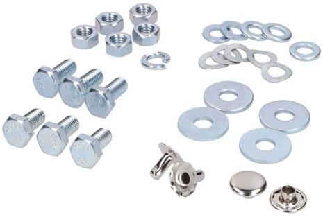 2EXTREME Schrauben Set Kotflügel/Schutzblech hinten kompatibel für Simson S50, S51, S70 Moped Mokick