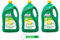 Alba Detergente Piatti Limone, Lot de 3 détergents concentrés pour lave-vaisselle au citron, élimine toutes les mauvaises odeurs 4 l + porte-clés Beni Culinari
