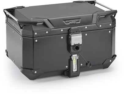 GIVI Valigia MONOKEY® Trekker Outback EVO, 58 Litri Senza Serratura Acquistabile a parte (Nero)