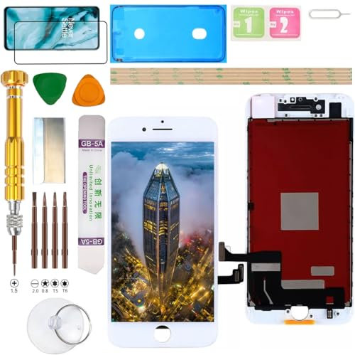 Gadget Troops (Incell) LCD Display Assembly for iPhone 7 A1778, A1660 A1779, A1780, A1853, A1866 Screen Replacement kit (White)