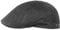 Stetson Flatcap Level Herren - Schirmmütze mit Baumwolle - Herrenmütze mit UV-Schutz 40+ - Mütze im Vintage-Look - Schiebermütze Sommer/Winter - Flat Cap schwarz M (56-57 cm)