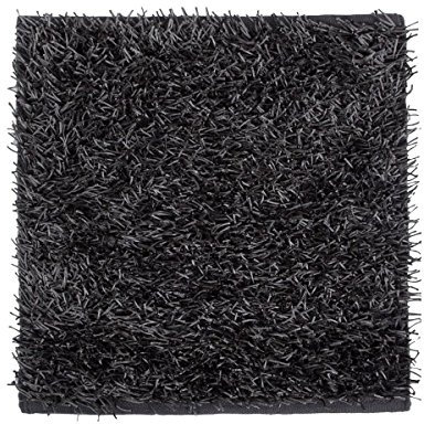 Badteppich Kemen 60 x 60 Aquanova Flokati Langschlinge, Farbe Kemen 60x60:Dunkelgrau