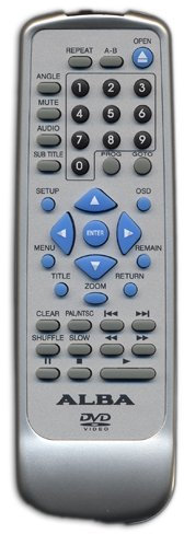 Original Remote Control for Alba DVD50XI