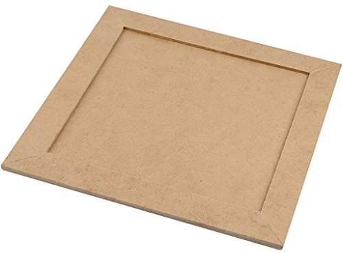 Collagerahmen, Größe 22x22 cm, Tiefe 3 cm, MDF, 1Stck., Innenmaße 18x18 cm