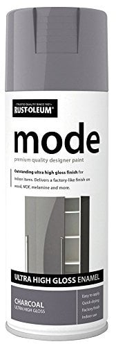 Rust-Oleum AE0240007E8 400ml Mode Ultra High Gloss Spray Paint - Charcoal